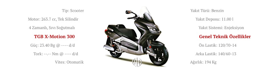 TGB X-Motion 300 EFI (2012) - Motodeks TGB X-Motion 300 EFI (2012) - Motodeks