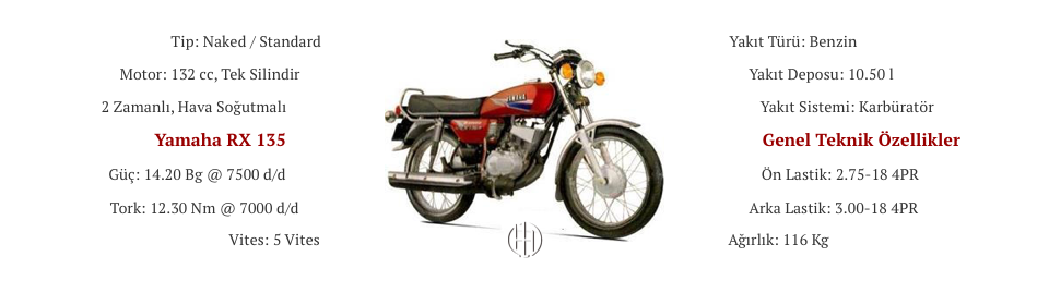 Yamaha RX 135 (2000) - Motodeks Yamaha RX 135 (2000) - Motodeks