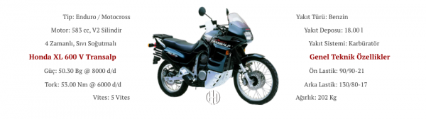 Honda XL 600 V Transalp (1994 - 1999) - Motodeks