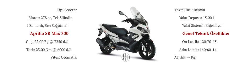 Aprilia SR Max 300 (2012 - XXXX) - Motodeks Aprilia SR Max 300 (2012 - XXXX) - Motodeks