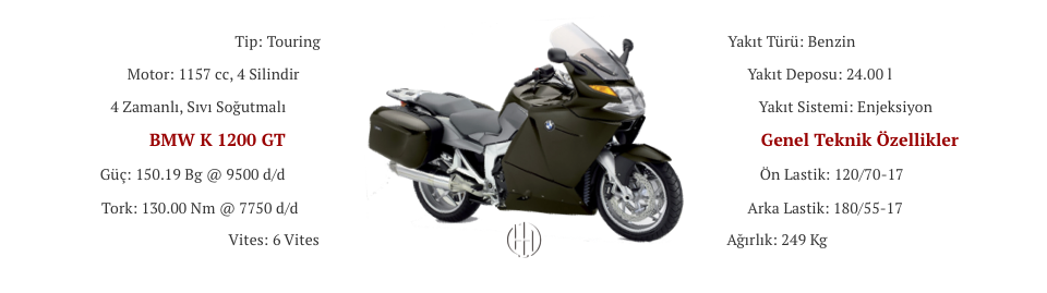 BMW K 1200 GT (2008) - Motodeks BMW K 1200 GT (2008) - Motodeks