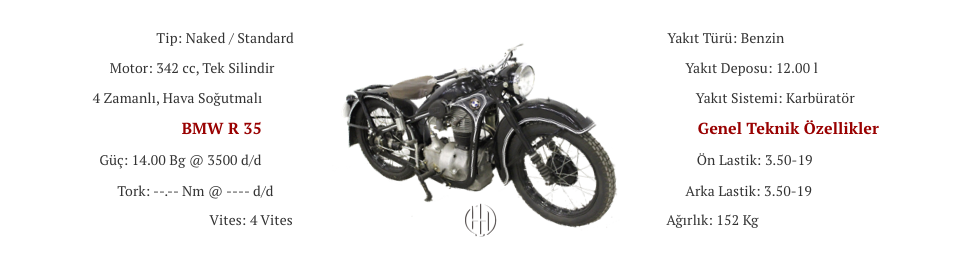 BMW R 35 (1937 - 1940) - Motodeks BMW R 35 (1937 - 1940) - Motodeks