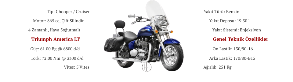 Triumph America LT (2015 - 2018) - Motodeks Triumph America LT (2015 - 2018) - Motodeks